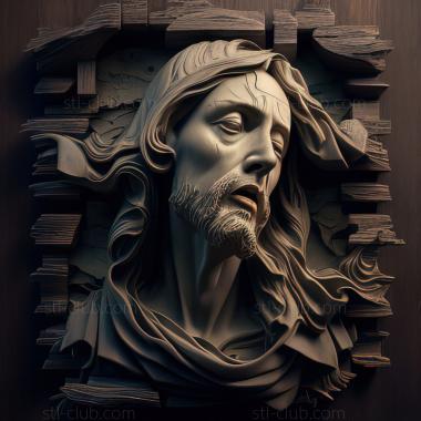 3D model st jesus (STL)